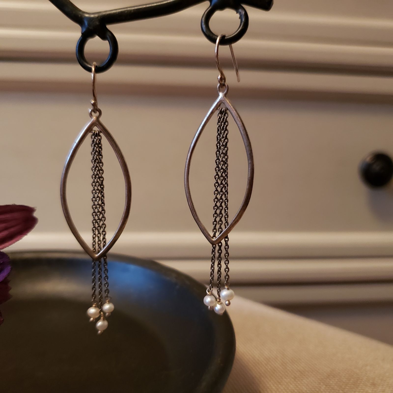 Silpada pearl Earrings
