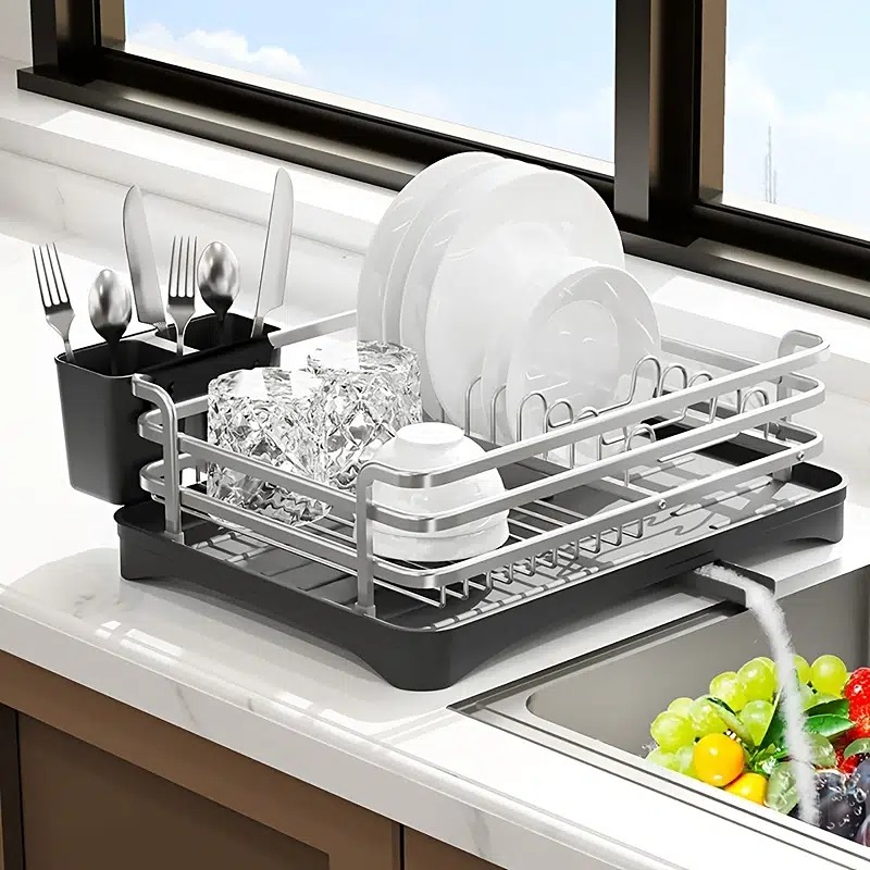 1pc Dish Drying Rack