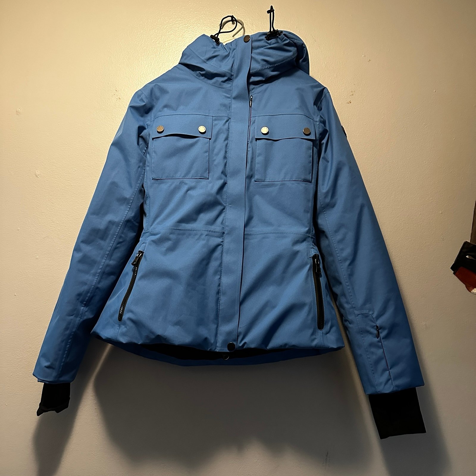 Erin Snow Diana Insulated Ski Jacket Campus Blue Size 8 Beautiful CHEAP 1098