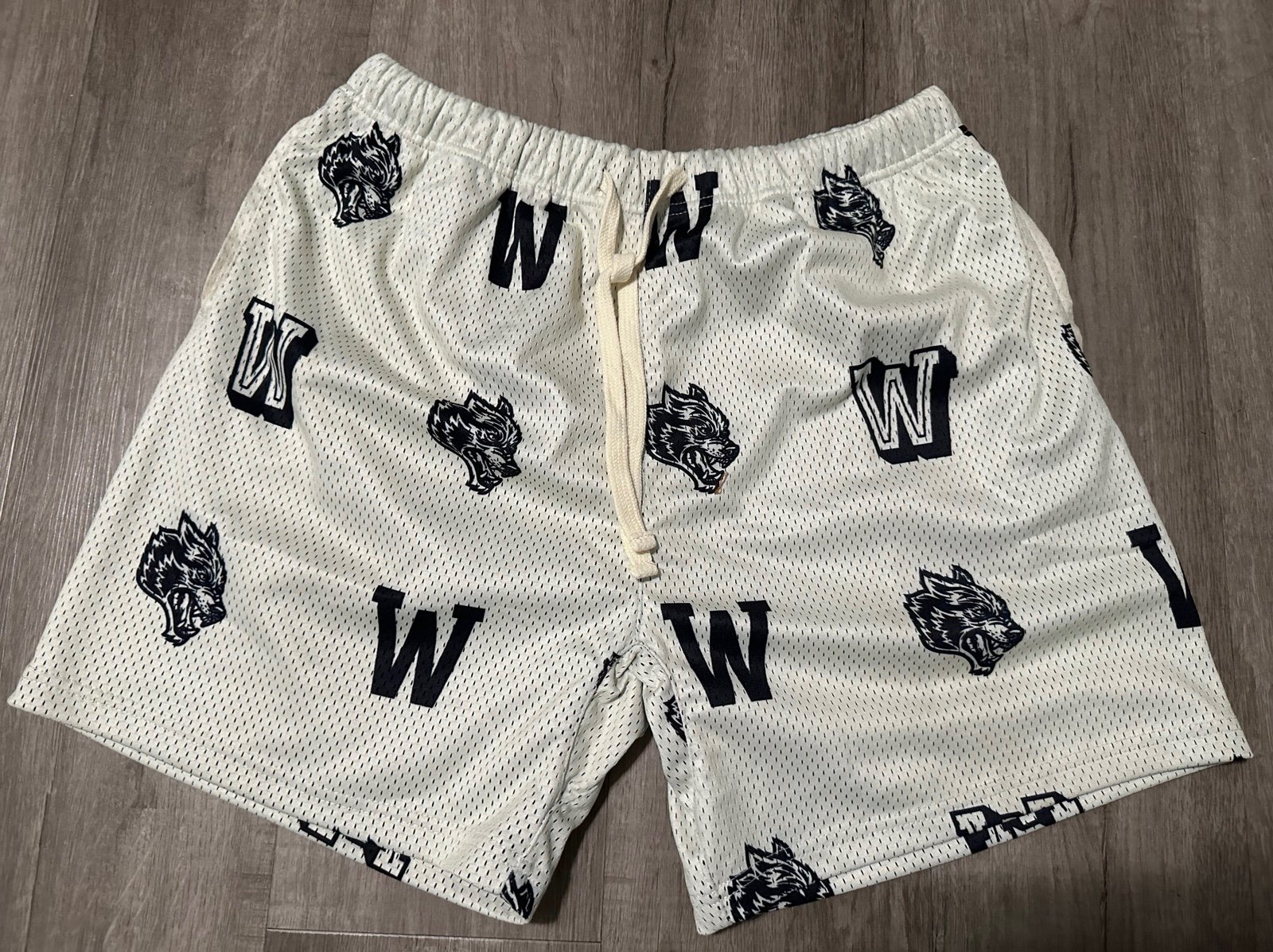 Mens Darc Sport Forever Wolves Monogram mesh shorts Med 75