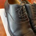 MINT Meermin 7.5 US 6.5 UK Width G Oxford Black Calf Cap Toe Wide Goodyear Welt
