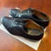 MINT Meermin 7.5 US 6.5 UK Width G Oxford Black Calf Cap Toe Wide Goodyear Welt