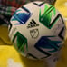 Autographed signed soccer ball
