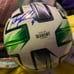 Autographed signed soccer ball