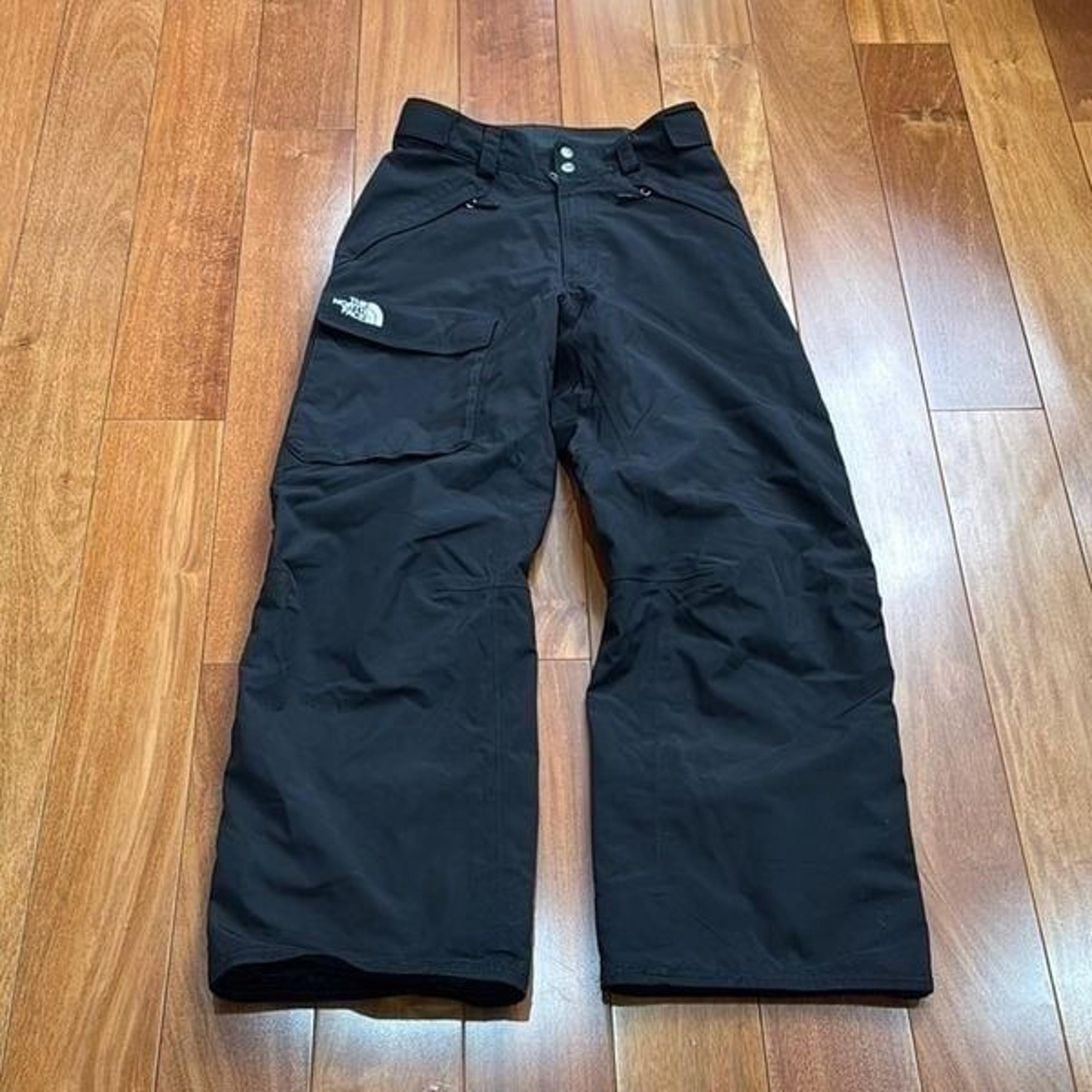 The North Face Men's Black Hyvent Cargo Ski Snowboarding Snow Pants Size M