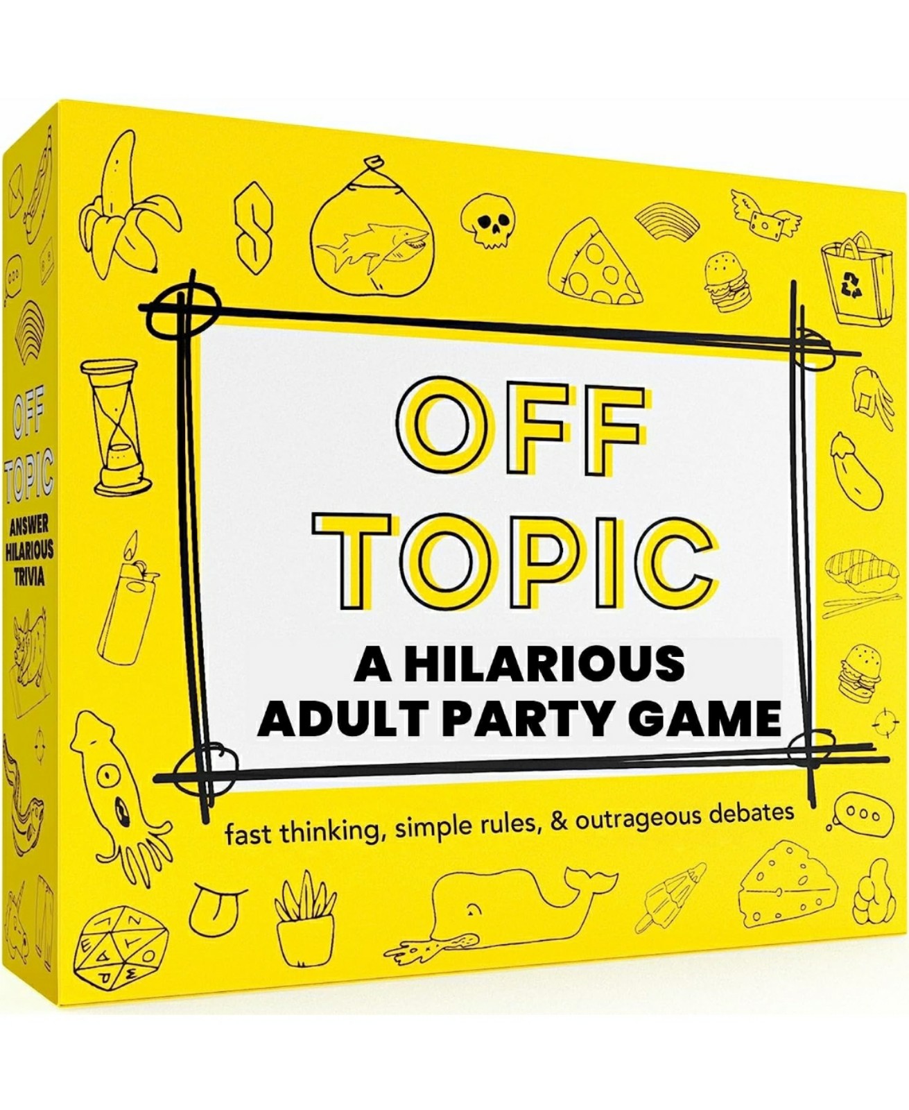 Adult party game off topic