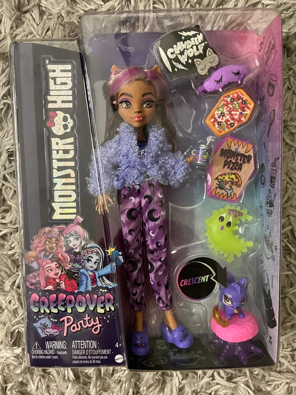 Monster High Clawdeen Creepover Doll