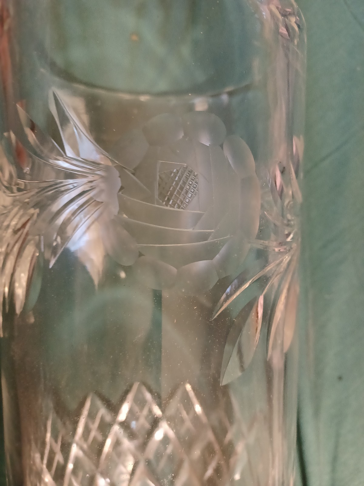 Lead Crystal Glass Vase