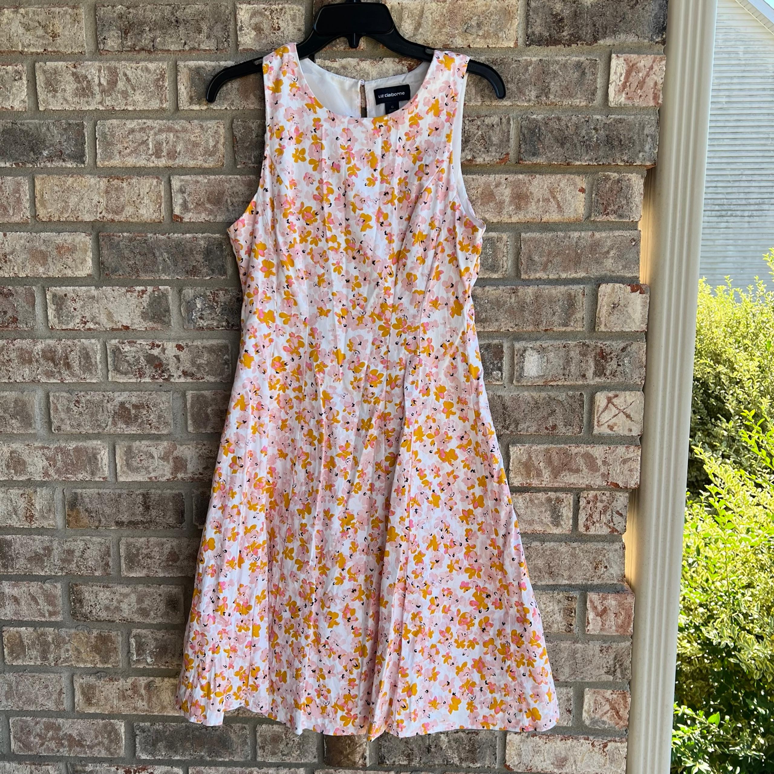Liz Clairborne floral swing style Dress