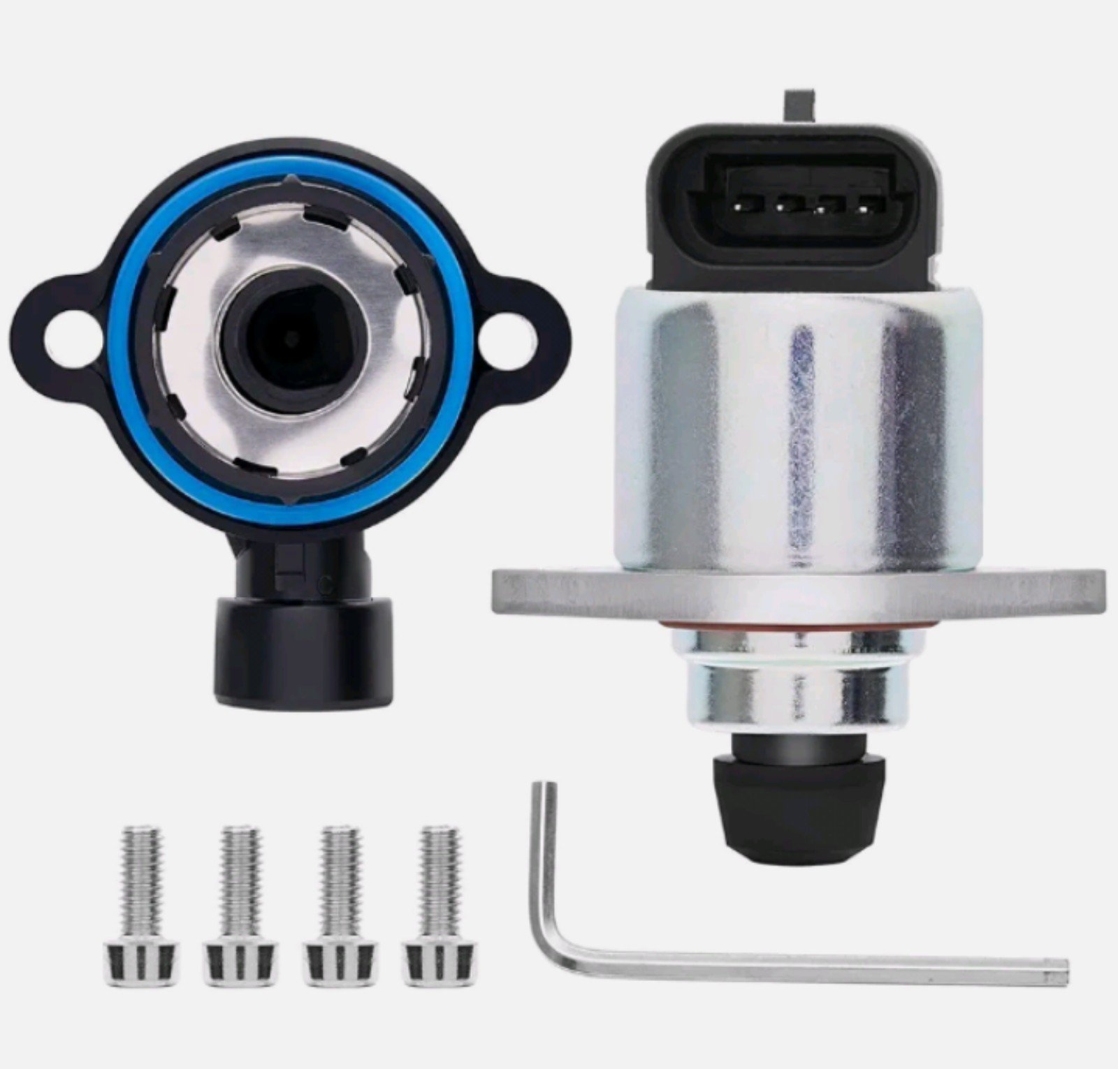 Throttle Position Sensor & Idle Air Control Valve Set TPS IAC For LS Chevy GM