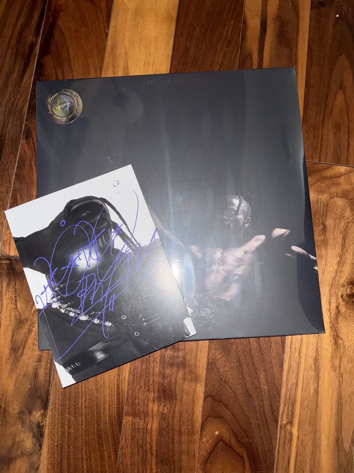 UNOPENED TRAVIS SCOTT FIRST EDITION UTOPIA VINYL + ZINE BUNDLE