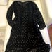 Ulla Johnson Black floral lace tie Myna dress size 4