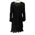 Ulla Johnson Black floral lace tie Myna dress size 4