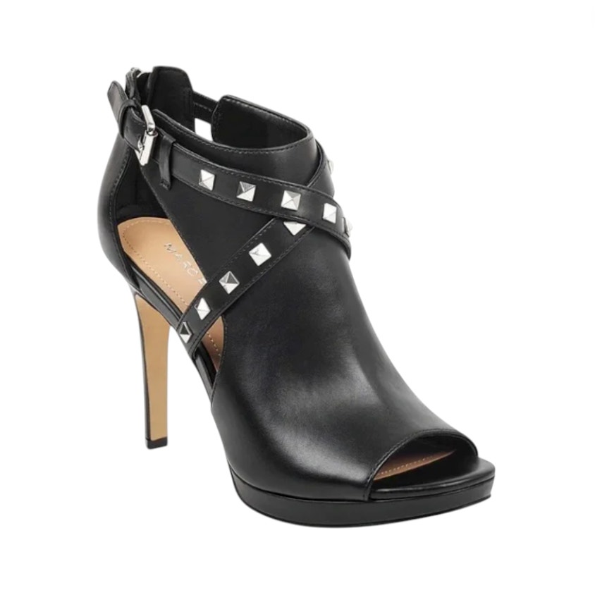 Marc Fisher Black Studded Heels Pumps | Size 8.5