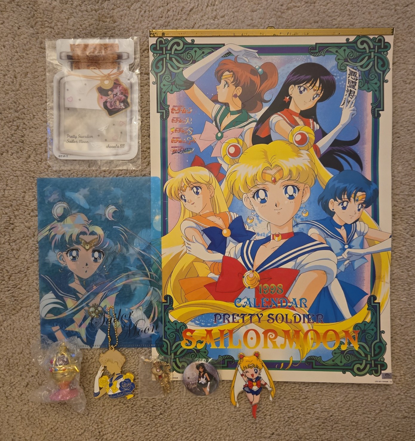Vintage and brand new Sailor Moon merch *LOT*