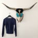 Sz S Blue Pullover Sweater
