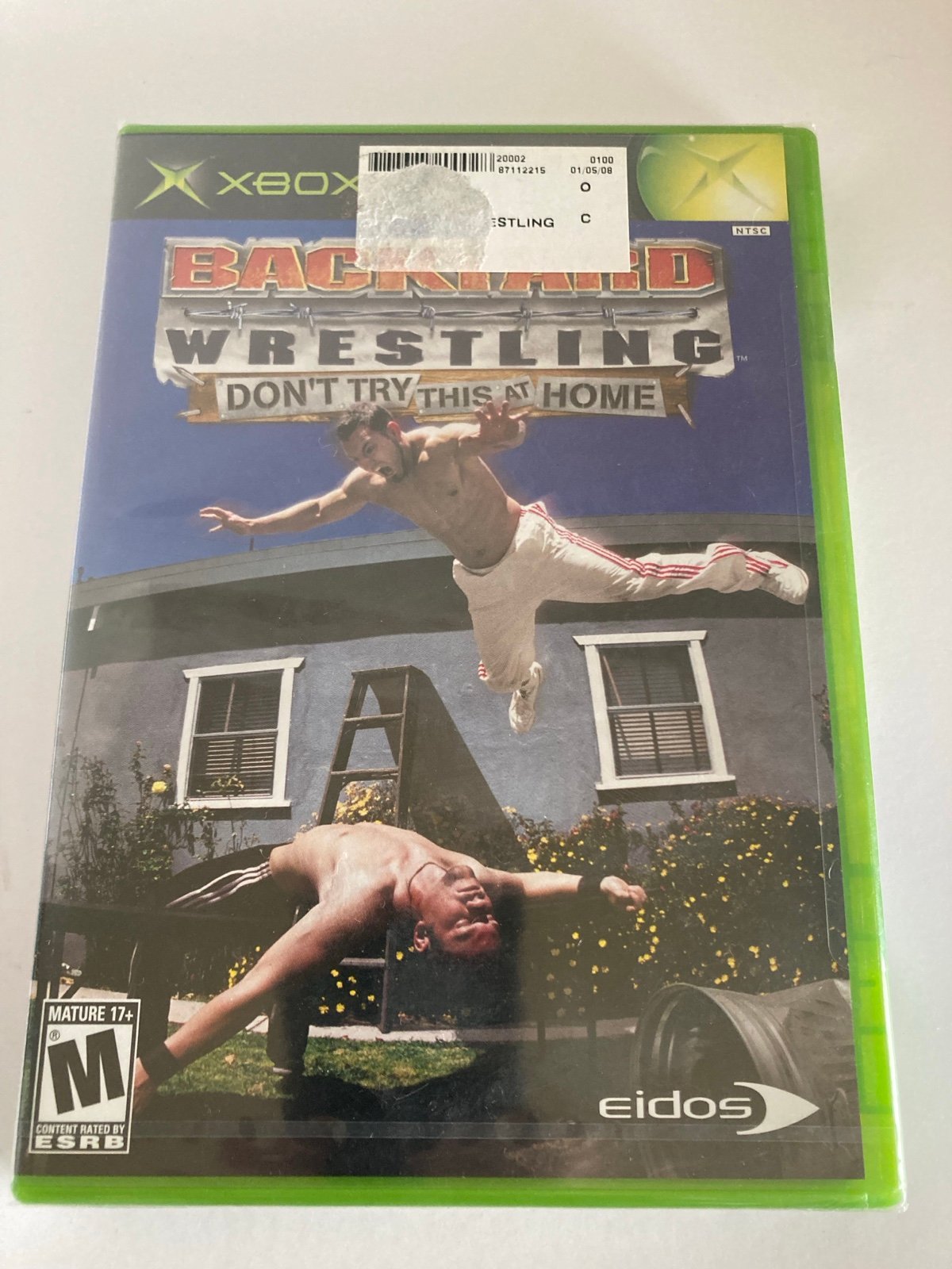Factory Sealed Backyard Wrestling Xbox game