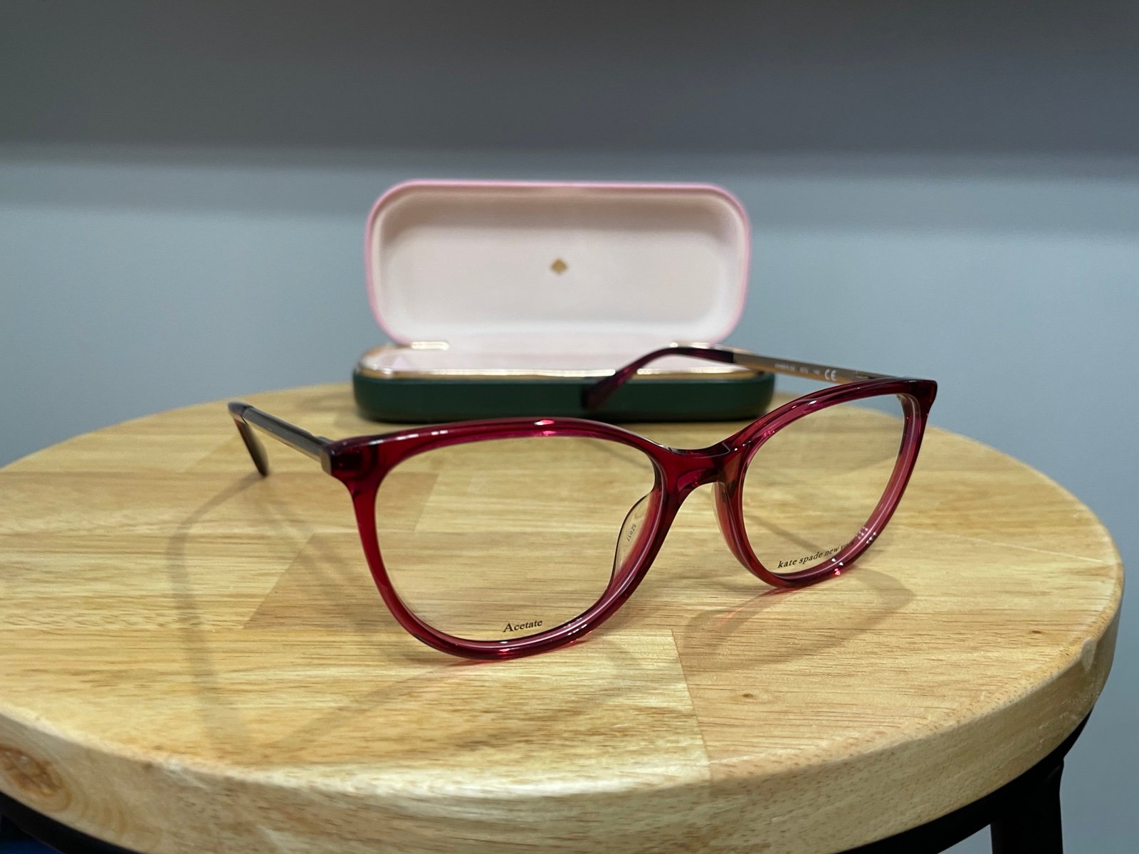 Kate Spade Red Eyeglasses Frames (Kimberlee)