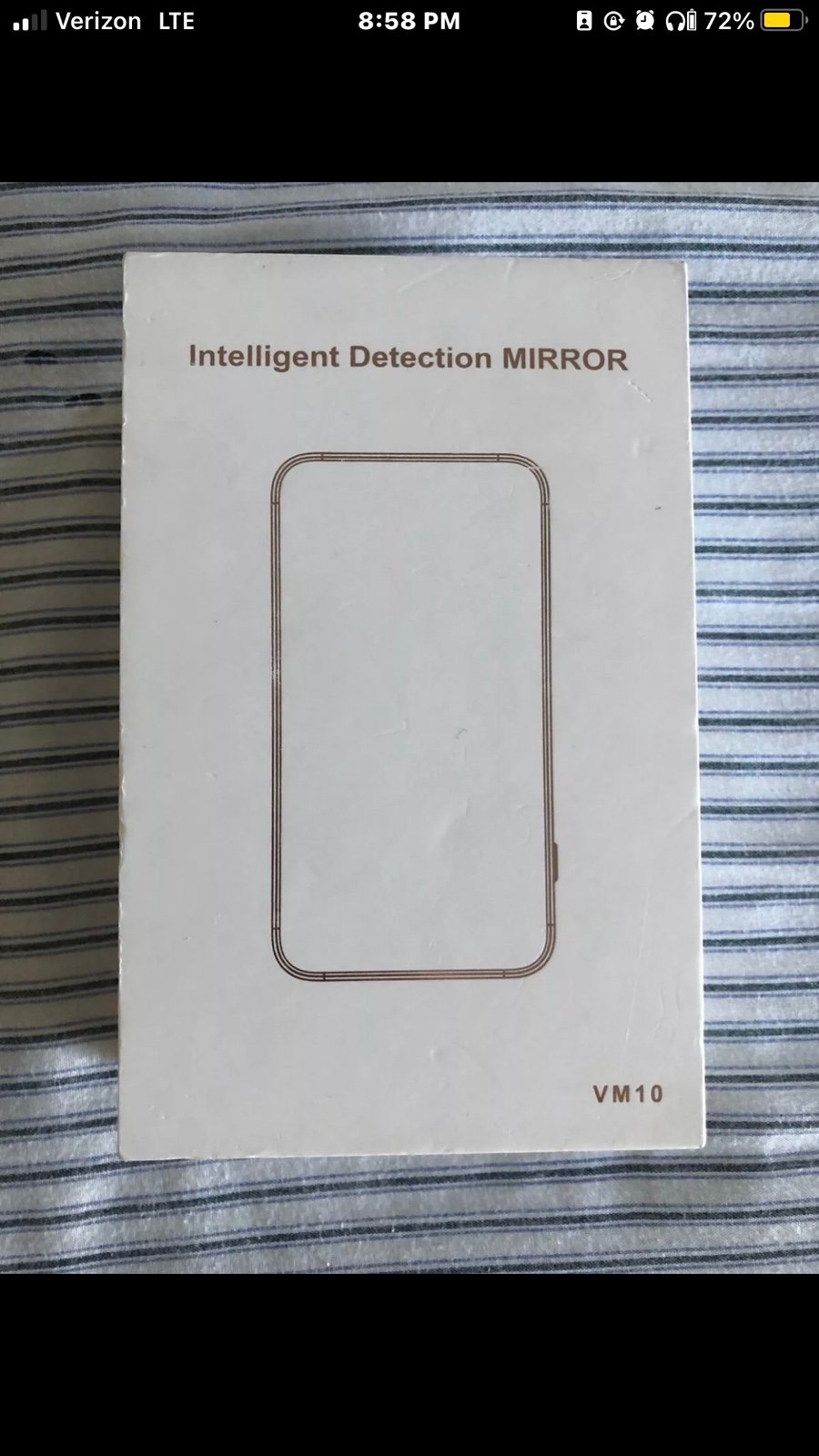 Intelligent Detection Mirror Compact & Portable UV Mirror