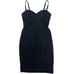 Vintage Daymor Couture little black fitted sweetheart midi dress size 6.