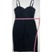 Vintage Daymor Couture little black fitted sweetheart midi dress size 6.