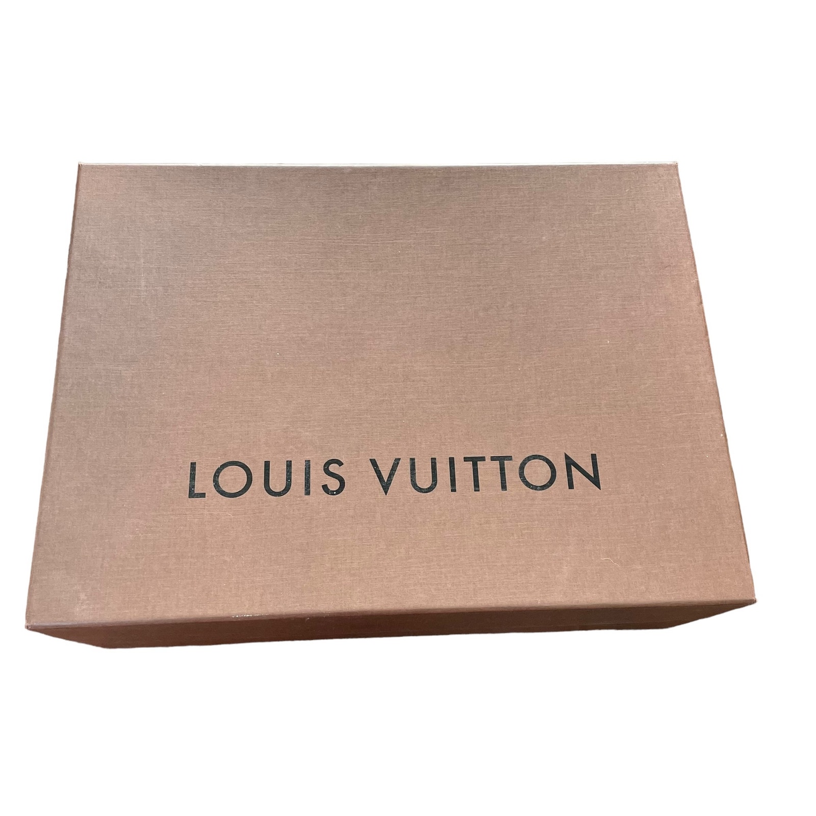 Louis Vuitton Gift Box Authentic Empty Storage Brown READ