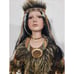 30 h Native American Princess Porcelain Native Dress And Costume