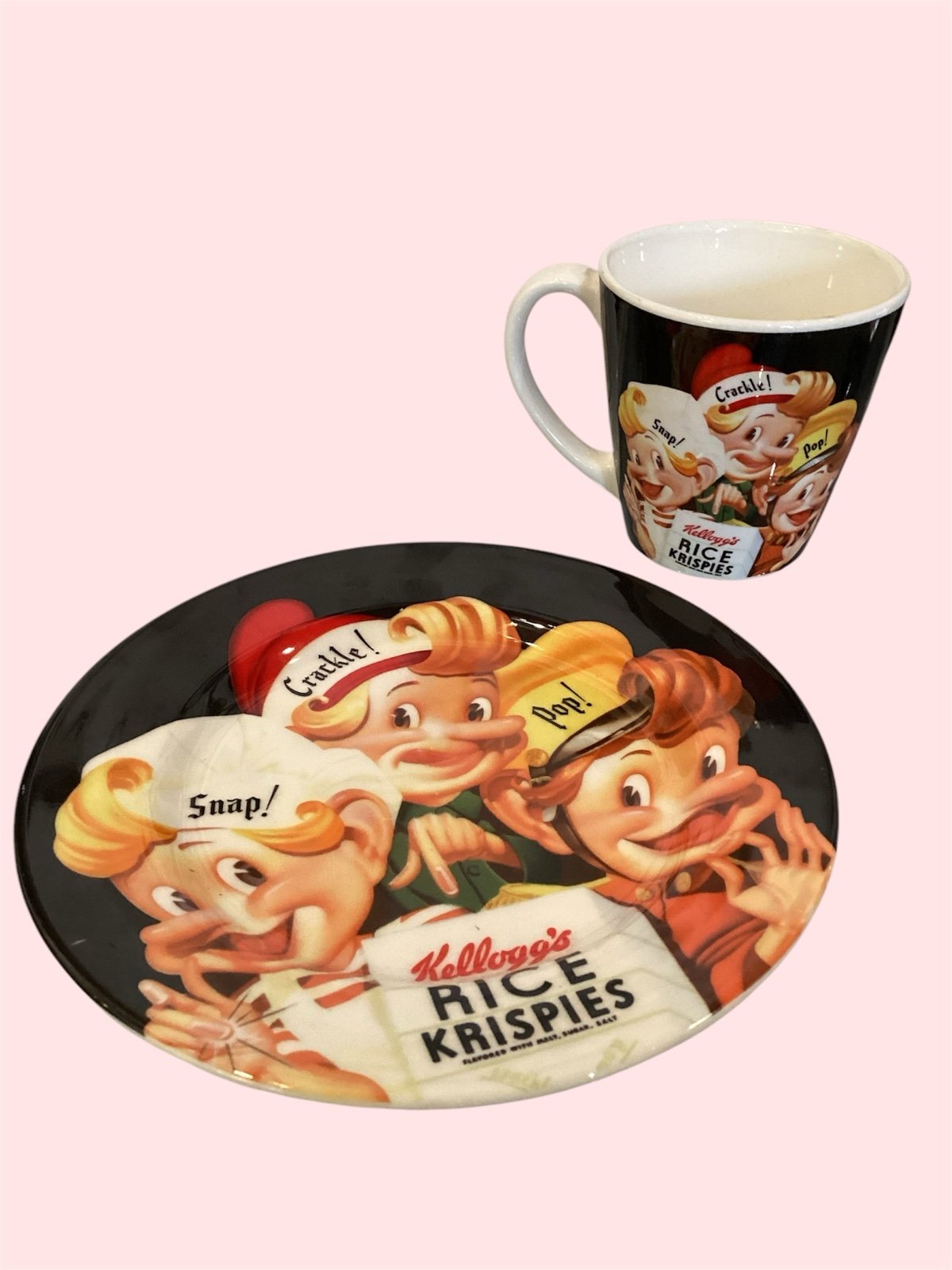 Vintage Kellogg’s Rice Krispies dishes