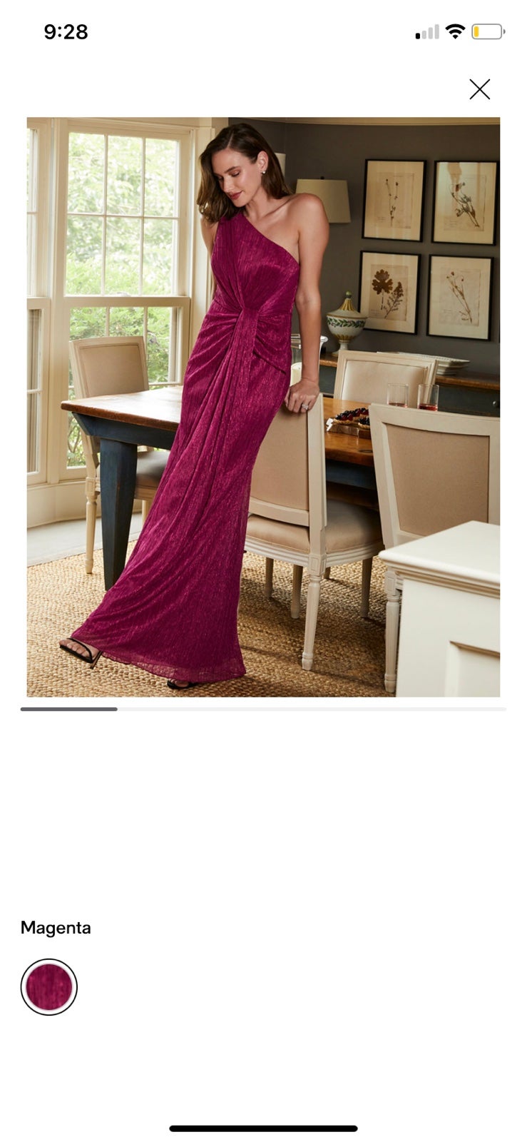 adrianna papell one shoulder dresses