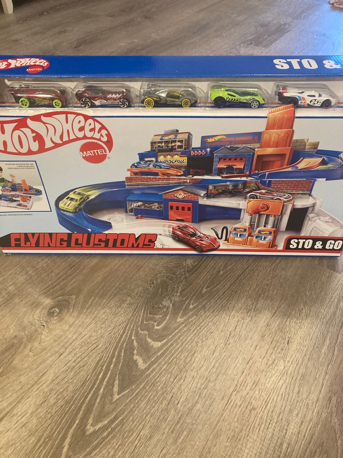 HOT WHEELS STO & GO