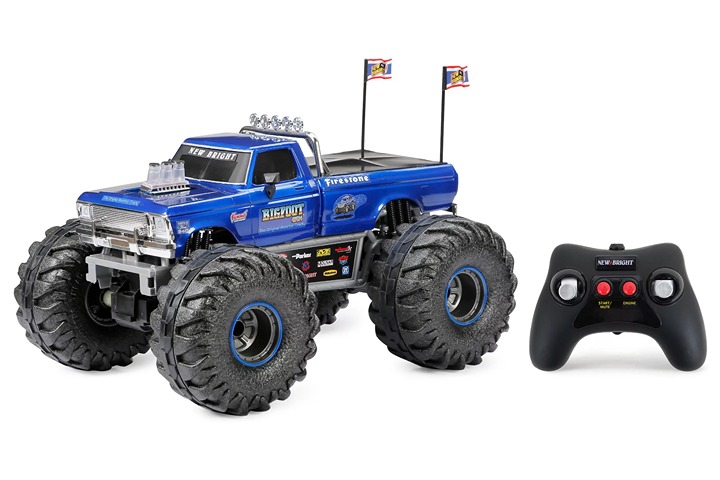 (1:10) Bigfoot Battery RC Monster Truck with Lights and Sound-hjad88