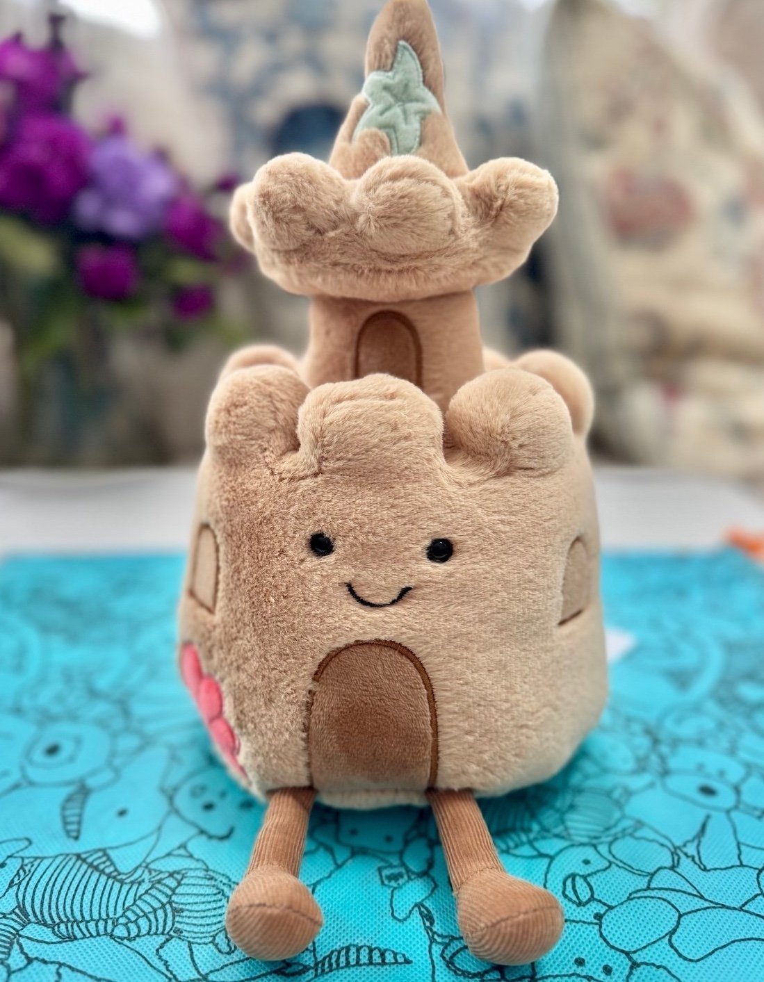 Jellycat Amuseable Sandcastle - Brand New With Tags - Authenticity Guaranteed