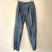 G-III Leather High Rise Tapered Vintage Pants Black Size 9/10 Women’s