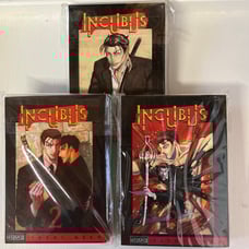 Incubus 1,2,3 Lot YAYOI NEKO Kitty 2008, Trade Paperback Yaoi Mature Manga LGBTQ