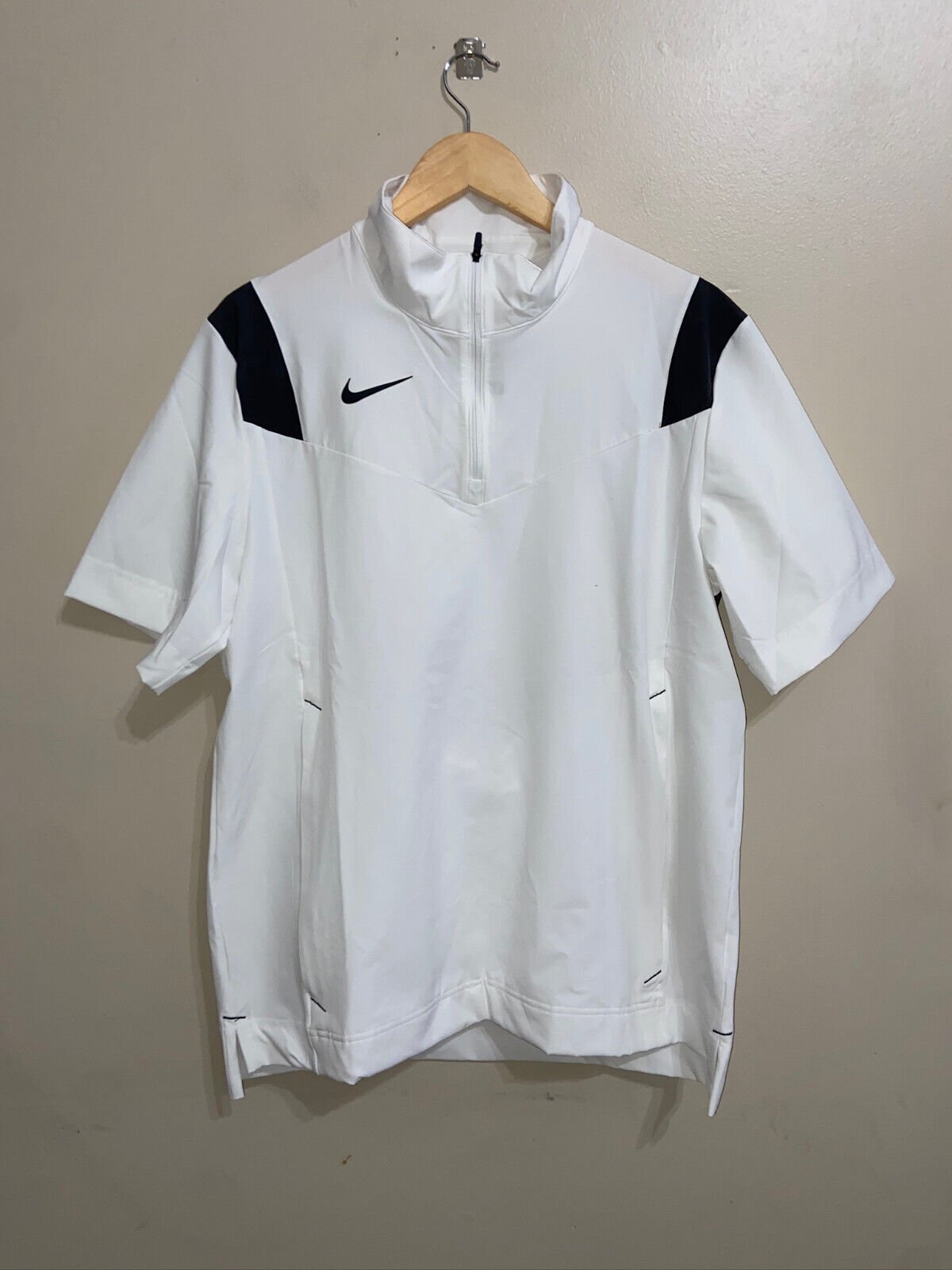 Nike Football Coach Performance Sideline Jacket White Grey DJ5113-105 Mens M