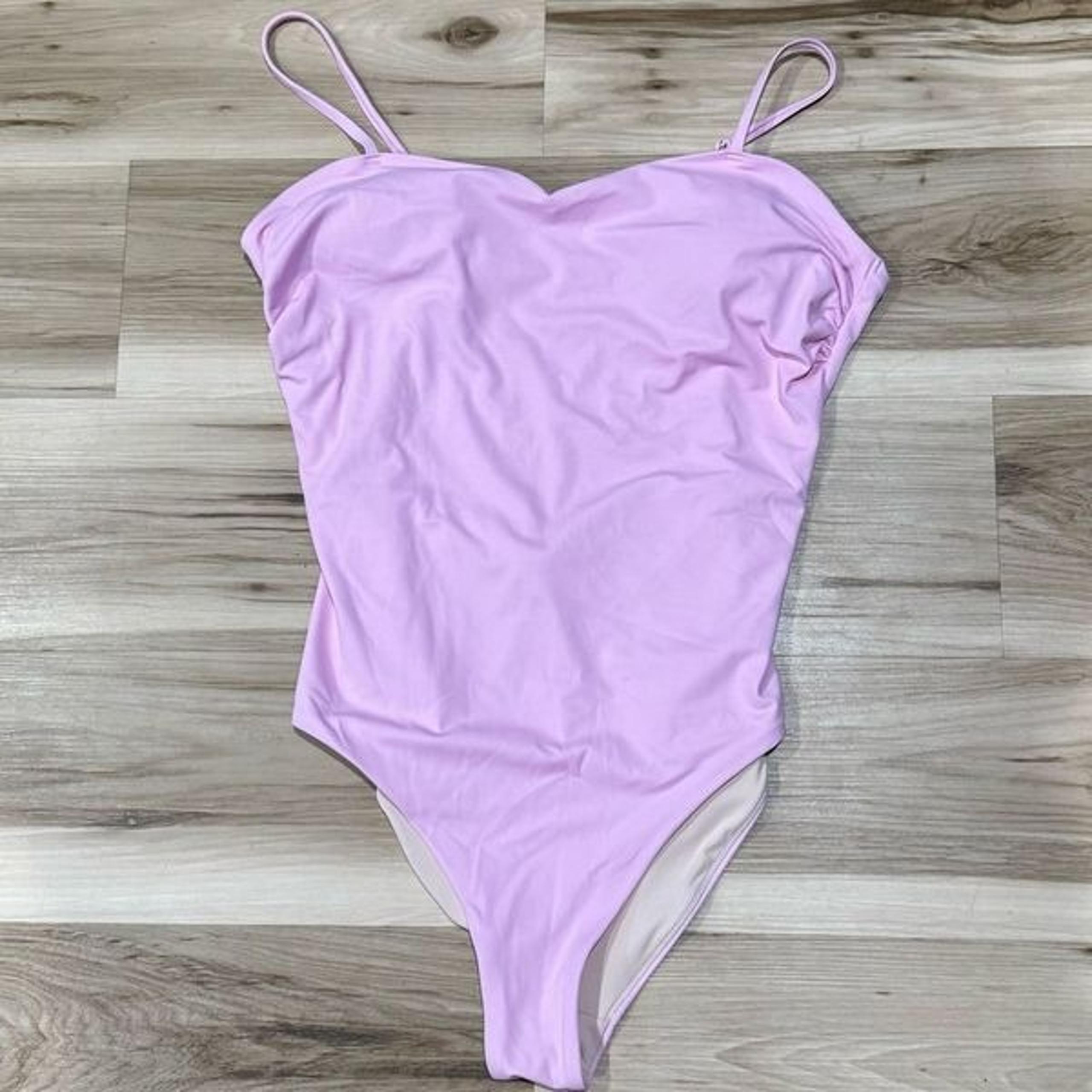 Chelsea28 Pink Tie One Piece Swimsuit Women’s XL