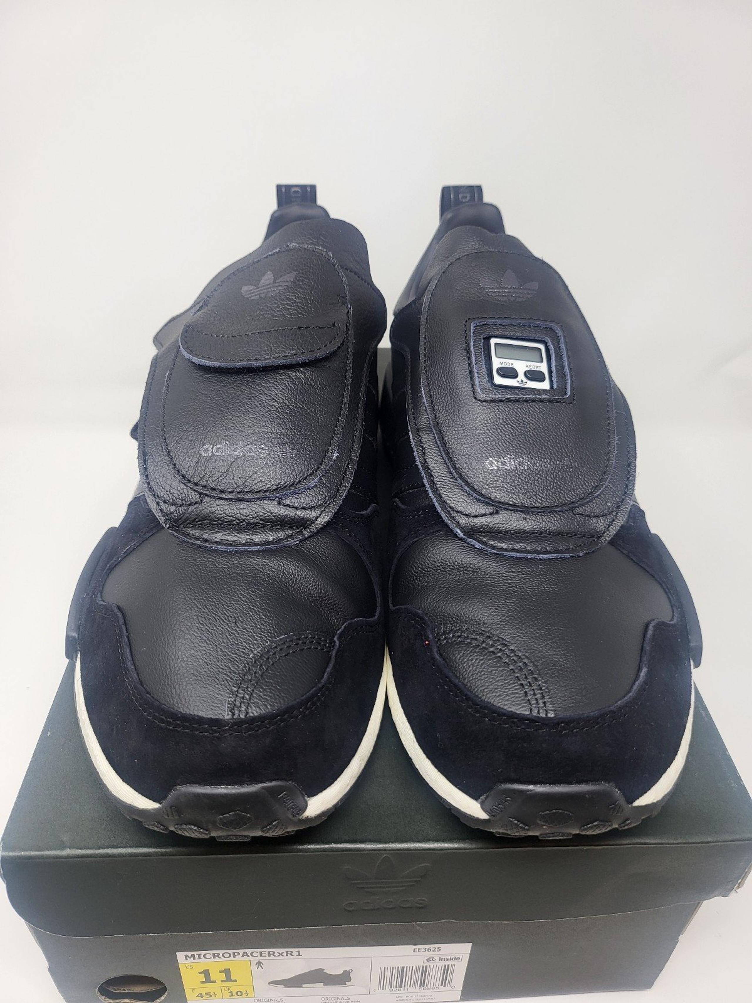 NEW ADIDAS ORIGINALS MICROPACER X R1 LEATHER SNEAKERS SHOES EE3625 MENS SIZE 11
