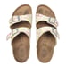 Birkenstock 37 Womens Sandals Sydney Vegan Watercolor Flower White 6 6.5