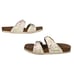 Birkenstock 37 Womens Sandals Sydney Vegan Watercolor Flower White 6 6.5