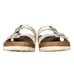 Birkenstock 37 Womens Sandals Sydney Vegan Watercolor Flower White 6 6.5