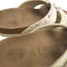 Birkenstock 37 Womens Sandals Sydney Vegan Watercolor Flower White 6 6.5