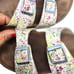 Birkenstock 37 Womens Sandals Sydney Vegan Watercolor Flower White 6 6.5