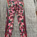 Lululemon Nulux Floral Print Leggings Size 8 28”