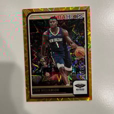 2023-24 NBA HOOPS Zion Williamson Orange Explosion /25 SSP! #15