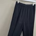 St. John Basics Black Santana Knit Pants Vintage Size 10 Elastic