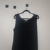 R&M Richards Sleeveless Shift Maxi Dress in Black Size 16W