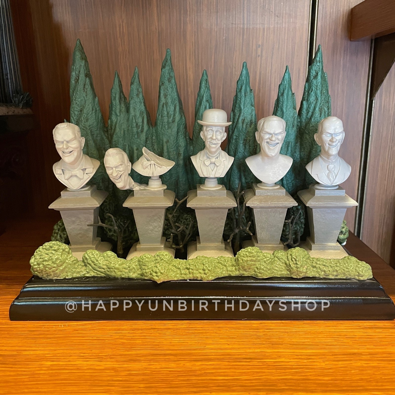 Disney Parks The Haunted Mansion Grim Grinning Ghosts Lights Up and Sing Figure