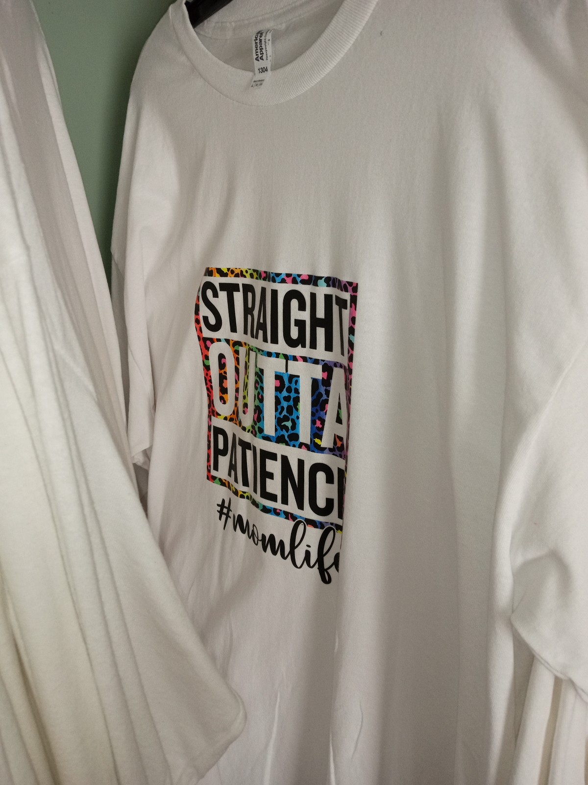 New screen print long sleeve shirts