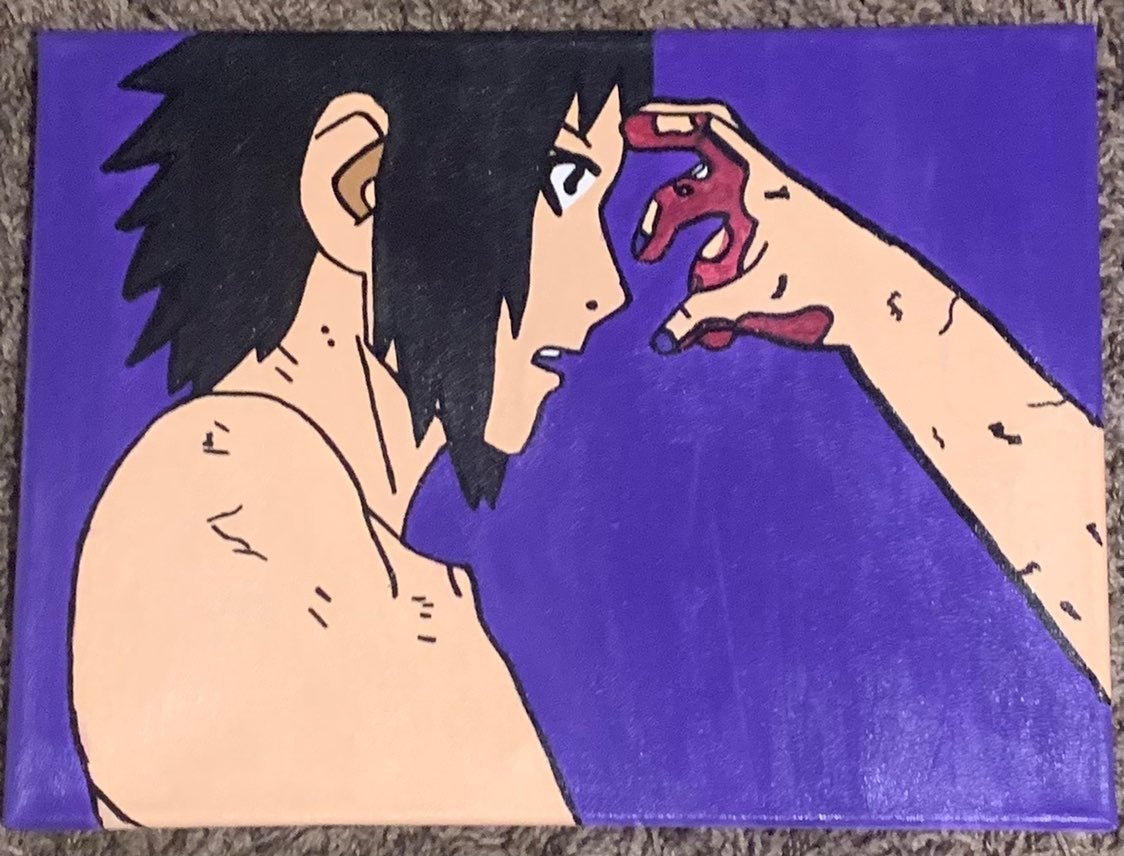 Itachi and sasuke painting