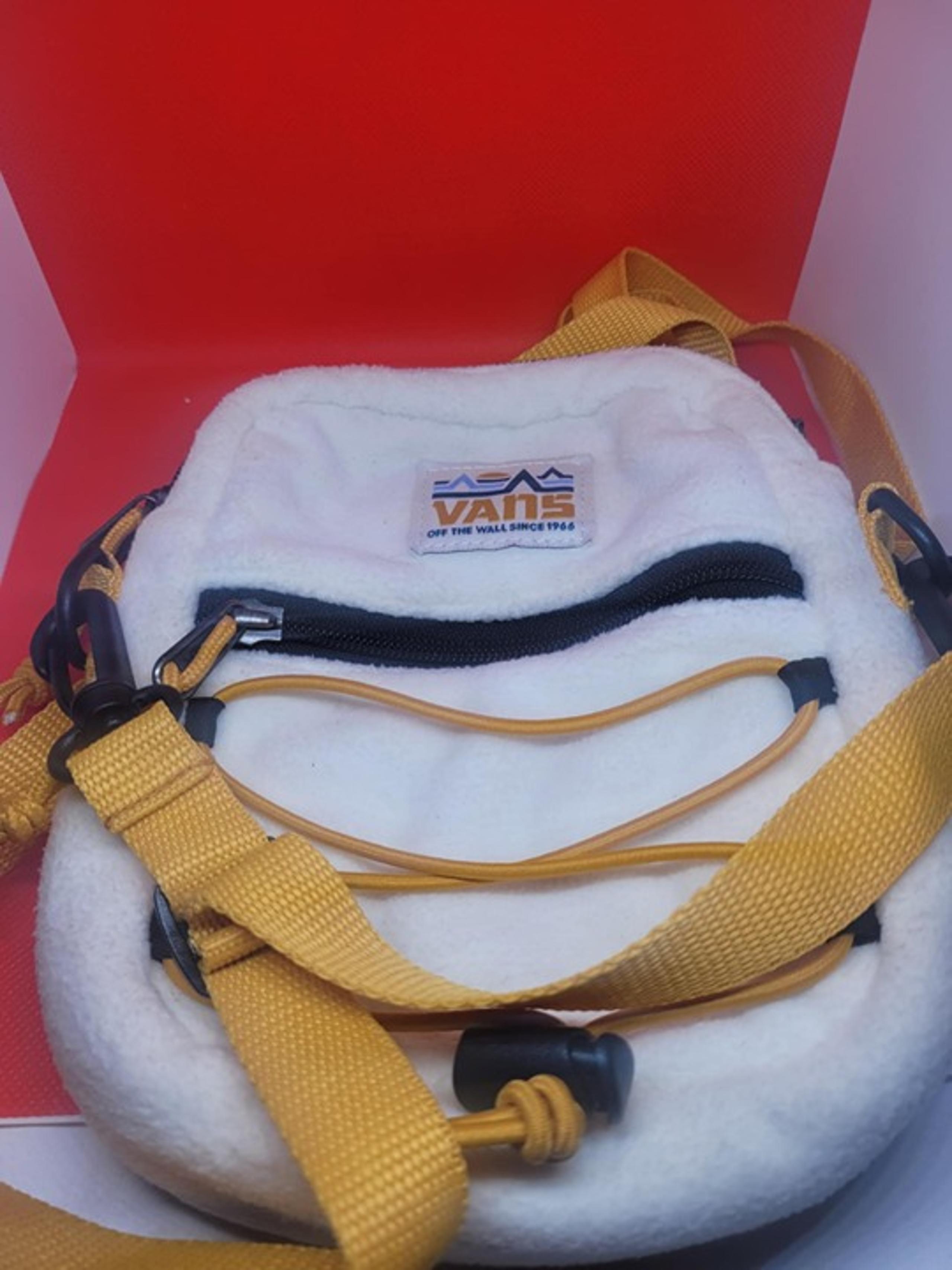 Vans Yellow Bail Crossbody Bag Cream